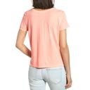 n:philanthropy Abigail Deconstructed Tee Coral Distressed Destroyed Cut-Out Top Photo 1