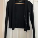 Universal Threads NWOT  Black Ribbed Cardigan Photo 0