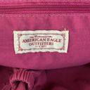 American Eagle  Purse Pink Blue Plaid Fabric Tote Bag Casual Preppy Colorful Y2K Photo 6