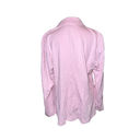 Bailey 44 Pink Blazer One Button Faux Pockets Mid Length Size Large EUC Photo 2