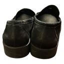 DKNY Vtg 90s  Black Suede Leather Moc Toe Buckle Loafers Sz 8M Photo 3