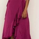 Yumi Kim  Crossroads Maxi Dress in Burgundy Photo 0