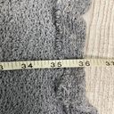 Say What? Say what women S cotton blend grey open front knit long cardigan  Photo 7