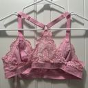 Victoria's Secret Victoria’s Secret Pink Lace Bralette Photo 1