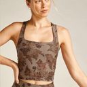 Beyond Yoga  Softmark Square Neck Cropped Tank Romantic Floral size XS Photo 5