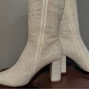 Betsey Johnson Betsy Johnson Pearl White Boot SB-Candy Pointed-Toe Knee-High Size 7.5 Photo 5