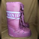 The Moon  Boot Women's Icon Nylon Cold Weather Boots In Pink Photo 6