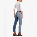 Jordache  Half & Half High Rise Vintage Crop Skinny Jeans Blue Size 25 Photo 1