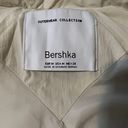 Bershka Oversize nylon puffer vest with hood Photo 5