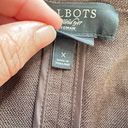 Talbots  Pure Irish Linen Open Front Boxy Blazer Jacket Woman Brown Plus Size X Photo 6