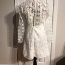 Selfie Leslie NWT  Lace A-line Mock Keyhole Boho Bridal Photo 6