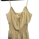 Peach Love California Peach love beige tank blouse size large Photo 0