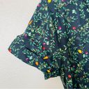 Hill House NWT  The Laura Shirt Dress in Midnight Garden Linen Floral Size Small Photo 6