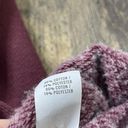 Aerie  Oversized Pullover Crewneck Sweatshirt Womens XS Maroon Photo 7