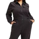 Good American NWT  Black Desert Flightsuit Jumpsuit - Size 7(4XL) Photo 0