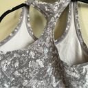 Lululemon  Women’s Gray Snakeskin Cool Racerback Nulu Tank Top 6 Photo 4