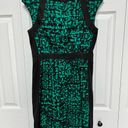 London Times green and black midi dress. Size 6 Photo 1