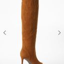 Shoedazzle Suede Heeled Cowgirl Boots Photo 2