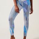 Athleta Women’s  Vibrance Snowball Blue Leggings and Tank Top Set Size S Photo 1