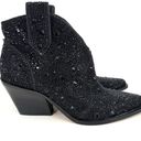 Jessica Simpson  Women's Zadie Pull-On Western Booties in Black Size 5 MSRP $129 Photo 7
