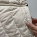 Patagonia  Size S Womens Cream Ivory Full Zip Vest Puffer Sleeveless Photo 2