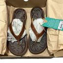 Olukai  Paniolo Women’s Premium Brown Leather Sandals Women’s Size 9 Photo 6