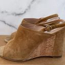 Valentino Garavani Valentino Erin. B women’s suede cork wedge sandal size IT 41 US 11 Photo 5