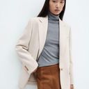 Mango  Structured Wool Blazer - NWT Photo 0