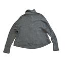 Sweaty Betty  Restful Boucle Knit Sweater Full Zip Jacket | Charcoal Grey | US 14 Photo 4