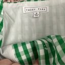 Emory park  Green Gingham Tank Mini Dress Photo 2