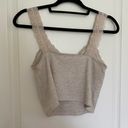 American Eagle  Lace Ribbed Tank Photo 3