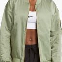 Nike Reversible Bomber Jacket Olive Green NWT Photo 3