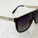 Quay Australia  No Curfew Oversized Shield Sunglass Black Polarized Photo 4