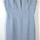 Marvin Richards Vintage  Light Blue Square Neckline Shift Dress Size 8 Photo 0