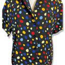 Rihoas Polka Dot Short Sleeve Shirt Size XL Photo 2