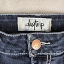 Daytrip  Jeans Womens 28R Virgo Bootcut Mid Rise Stretch Blue Distressed Denim Photo 4