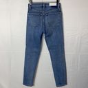 RE/DONE  90’s High Rise Ankle Crop Jeans Size 25 Photo 5