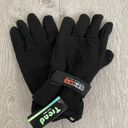 Trend Black Ski Gear Fleece Sporty Winter Gloves Photo 1