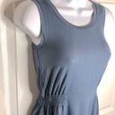 Modcloth  Side Smocked Tank Top Easily Leisurely Knit Blue XXS Photo 6