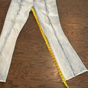 Dear John  High Rise Light Wash Flare Frayed Front Seam Jeans Size 25 Photo 5