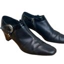 Brighton  Tucker Made In Italy Black Leather Bootie Size 8.5. Photo 2