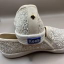 Keds Kate Spade Champion Glitter Shoes Slip On Cream Wedding Bride Glam Size 7.5 Photo 8