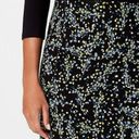 J.Jill  Boho Floral Gathered Vines Elastic Waist Knit Midi Skirt Size Large Photo 1