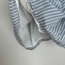 A New Day NWT  blue and white stripe babydoll blouse, lined, size S Photo 3