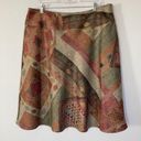 Coldwater Creek  Skirt Large Twill Woven Southwest‎ Western Geo Print Yellowstone Photo 6