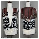 Gimmicks by BKE Funky BKE Gimmicks Boho Aztec Fringed Vest! Photo 1