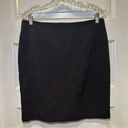 Anne Klein  Black Business Casual/Career Aline Skirt size 10 Photo 0