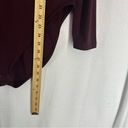 Old Navy Square Neck Long Sleeve Bodysuit XL Maroon Photo 3