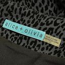 Alice + Olivia Victoria Peplum Leopard Velvet Dress Photo 3