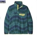 Patagonia  LIGHTWEIGHT SYNCHILLA SNAP T PULLOVER NWT AURORA DARK BOREALIS GREEN Photo 0